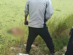 HOMBRE FUÉ A PESCAR Y TERMINA ENCONTRANDO UN CADÁVER FLOTANDO EN UNA LAGUNA