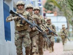 FUERZAS ARMADAS EN ALERTA A LA ESPERA DE ORDEN PARA INTERVENIR EN SEGURIDAD EN SANTA CRUZ