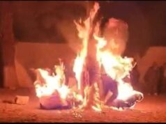 VIDEO: LOS SACARON DE LAS CELDAS Y LES PRENDIERON FUEGO A TRES ACUSADOS DE ROBO EN POTOSÍ