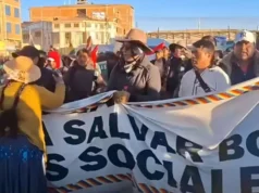 MARCHA EVISTA LLEGA A EL ALTO Y ANUNCIA SU INGRESO A LA PAZ EN MEDIO DE UNA TERCERA SEMANA DE BLOQUEOS