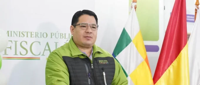 FISCAL GENERAL CONFIRMA ORDEN DE APREHENSIÓN CONTRA EL DIRIGENTE DE LA COB MARIO ARGOLLO