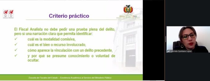ESCUELA DE FISCALES DESARROLLA CURSO ESPECIALIZADO PARA LA ATENCIÓN DE CASOS DE LEGITIMACIÓN DE GANANCIAS ILÍCITAS