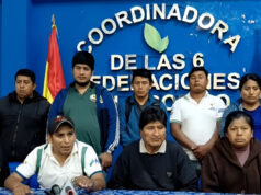 COCALEROS DEL TRÓPICO DECLARAN CUARTO INTERMEDIO EN LOS BLOQUEOS Y EVO MORALES AFIRMA QUE “NO ES UNA RENDICIÓN”