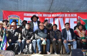 CABILDO EN EL ALTO RATIFICA PEDIDO DE RENUNCIA DEL PRESIDENTE Y DECLARA EMERGENCIA PERMANENTE
