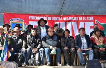 CABILDO EN EL ALTO RATIFICA PEDIDO DE RENUNCIA DEL PRESIDENTE Y DECLARA EMERGENCIA PERMANENTE