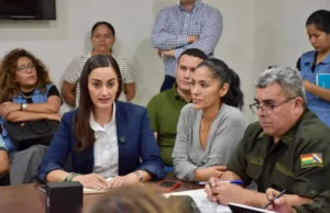 CONCEJO, POLICÍA Y VECINOS COORDINAN ACCIONES PARA FRENAR LA VIOLENCIA EN LA VILLA PRIMERO DE MAYO