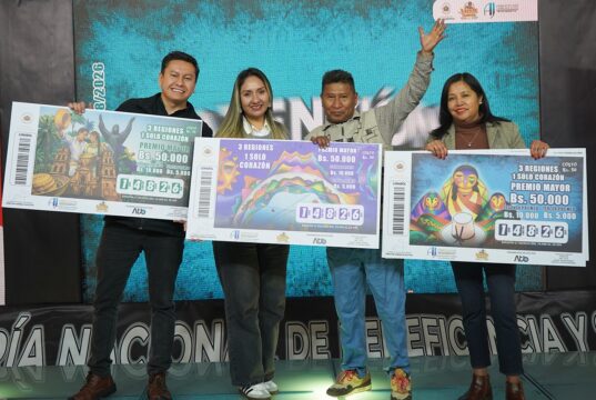 LOTERÍA NACIONAL LANZA EL PRIMER SORTEO DE ALTO IMPACTO SIMULTÁNEO EN TRES REGIONES DEL PAÍS