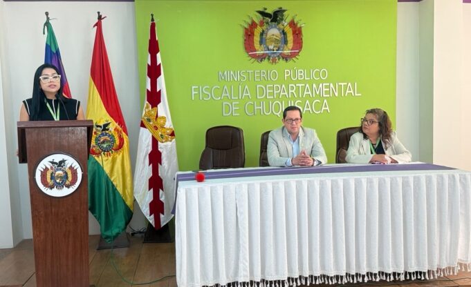 FISCALÍA GENERAL INICIA JORNADAS NACIONALES DE CAPACITACIÓN SOBRE COOPERACIÓN JURÍDICA INTERNACIONAL EN CHUQUISACA