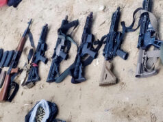 POLICÍA ENCUENTRA ARSENAL DE ARMAS DE GRUESO CALIBRE EN EL TRÓPICO DE COCHABAMBA