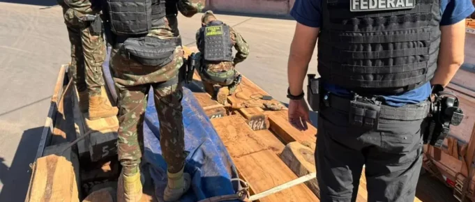 PERITAJE DE LA POLICÍA FEDERAL DE BRASIL DESCARTA PRESENCIA DE COCAÍNA EN CARGAMENTO DE MADERA BOLIVIANA RETENIDO EN LA FRONTERA