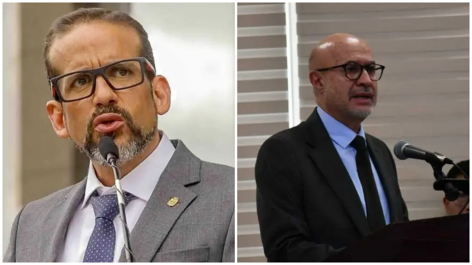 LUIS FERNANDO CAMACHO Y JOSÉ LUIS LUPO PRESENTAN SUS PLANES DE TRABAJO PARA SER EMBAJADORES DE BOLIVIA
