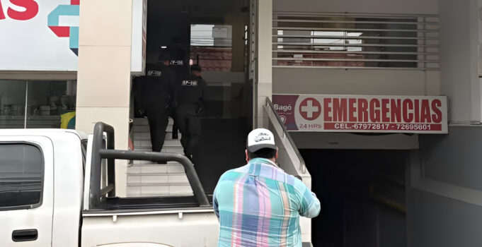 FELCC INVESTIGA LA MUERTE DE UNA MUJER QUE LLEGÓ DESDE SAN JOSÉ DE CHIQUITOS CON UNA HERIDA DE BALA