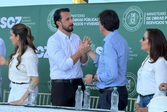 TREN METROPOLITANO MONTERO–SANTA CRUZ DA SU PRIMER PASO CON EL INICIO DE LA CESIÓN DEL DERECHO DE VÍA