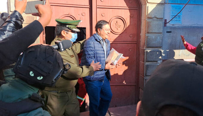 JUSTICIA RECHAZA CESACIÓN DE DETENCIÓN PREVENTIVA Y LUIS ARCE CONTINUARÁ EN LA CÁRCEL DE SAN PEDRO