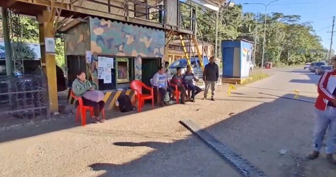 COCALEROS MANTIENEN CONTROL EN RETÉN ANTIDROGAS DE EL CASTILLO TRAS DESALOJO DE EFECTIVOS DE LA FELCN