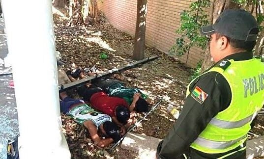 TRES SUJETOS SON ARRESTADOS DENTRO DE UN INMUEBLE INCAUTADO EN EL CASO MARSET EN SANTA CRUZ