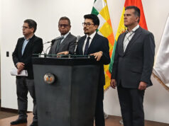 GOBIERNO CALIFICA COMO “MUY GRAVES” LAS ACUSACIONES DE EEUU CONTRA ROGER MARIACA Y ANUNCIA UNA INVESTIGACIÓN