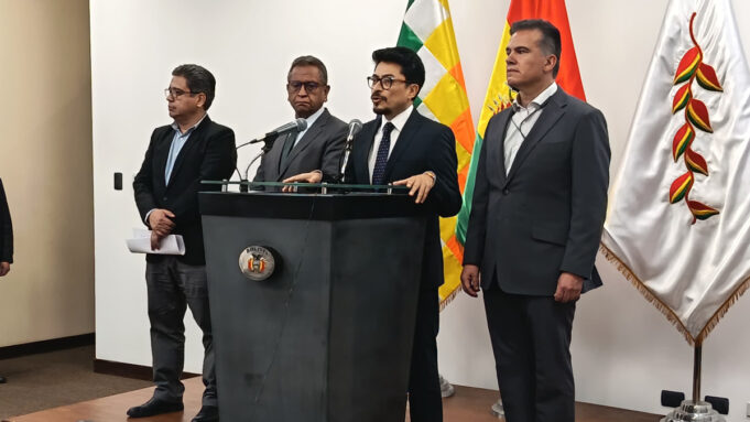 GOBIERNO CALIFICA COMO “MUY GRAVES” LAS ACUSACIONES DE EEUU CONTRA ROGER MARIACA Y ANUNCIA UNA INVESTIGACIÓN