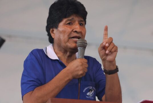 EVO MORALES ANUNCIA PROTESTAS DESDE EL 3 DE OCTUBRE SI EL GOBIERNO NO ABROGA NORMAS QUE CONSIDERA INCONSTITUCIONALES