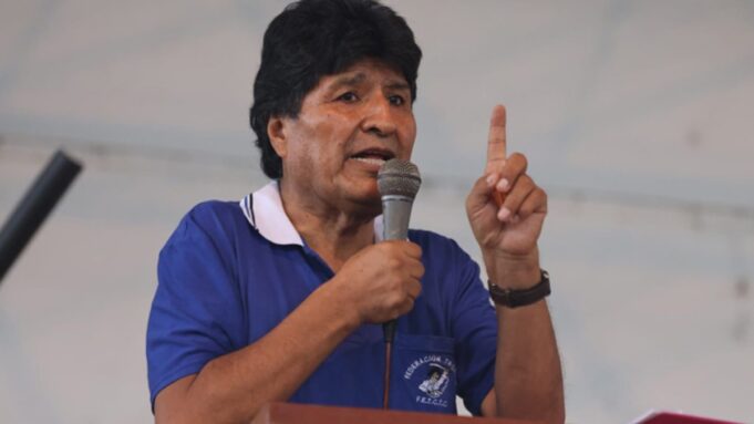 EVO MORALES ANUNCIA PROTESTAS DESDE EL 3 DE OCTUBRE SI EL GOBIERNO NO ABROGA NORMAS QUE CONSIDERA INCONSTITUCIONALES