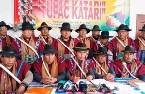 CAMPESINOS TÚPAC KATARI ADVIERTEN CON UN CONFLICTO SOCIAL SI EL GOBIERNO MANTIENE DECRETOS QUE AFECTEN LA ECONOMÍA POPULAR